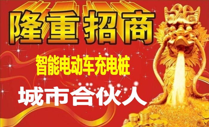 10路電動(dòng)車智能充電樁，誠招城市合伙人